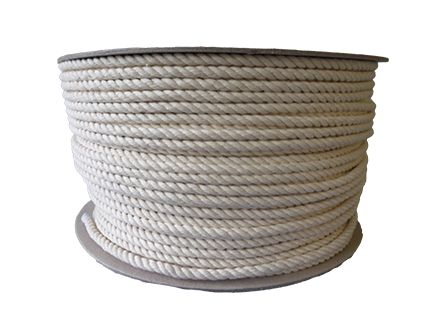 100% Natural 6mm Cotton Rope On 220m Reels