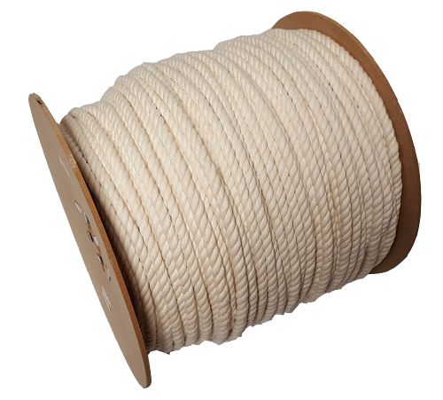 10mm Cotton Rope - 220m Reel by Ropes Direct