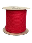 4mm Red Cotton Rope - 200m reel