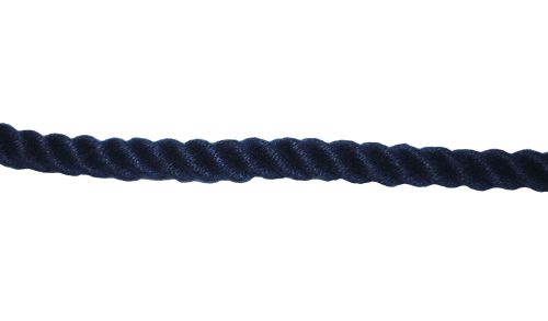 6mm Navy Blue PolyCotton Rope sold by the metre