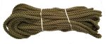 10mm Olive Green PolyCotton Rope - 24m coil