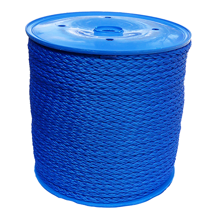 14mm Blue Hollow Braid Polyethylene 220m Reel