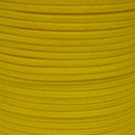3mm Yellow Hollow Braid Polyethylene sold by the metre