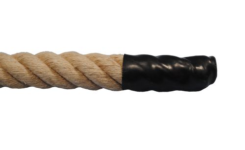 End cap for 36mm to 48mm natural ropes
