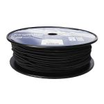 6mm Black Shock Cord sold on a 100m reel