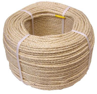 8mm Superior Sisal Rope sold by the 220 metre coil