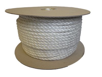 10mm White Staplespun Rope - 70m reel