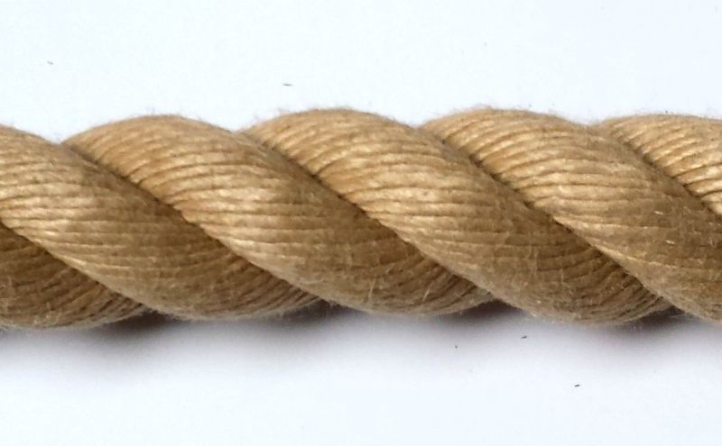POLY HEMP HEMPEX SYNTHETIC HEMP 20MTS x 28MM THICK FOR GARDEN DECKING ROPE
