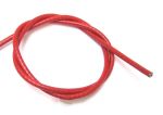 3mm Red PVC Coated Steel Wire Rope - 50m reel