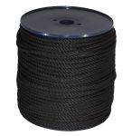 8mm Black Yacht Rope on a 200m reel