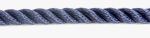 12mm Navy Blue Yacht Rope sold by the metre