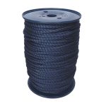 6mm Navy Blue Yacht Rope sold on a 100m reel