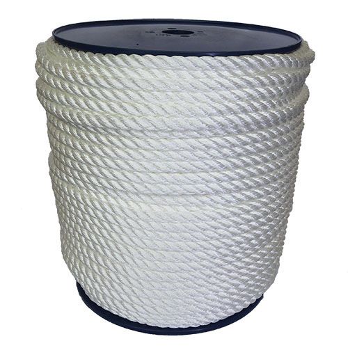 10mm White Yacht Rope - 65m reel