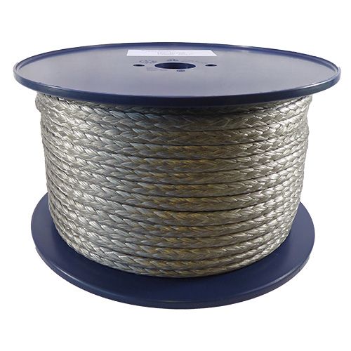 10mm Grey HMPE 12-strand by the metre