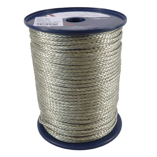 4mm Grey HMPE 12-strand by the metre