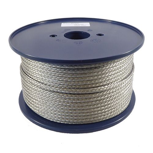 5mm Grey HMPE 12-strand by the metre