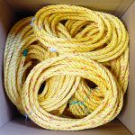 Assorted Leaded Polysteel Rope Offcuts Box 13