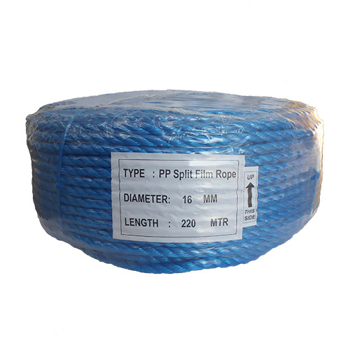 16mm Blue Poly Rope - 220m coils at Low Prices