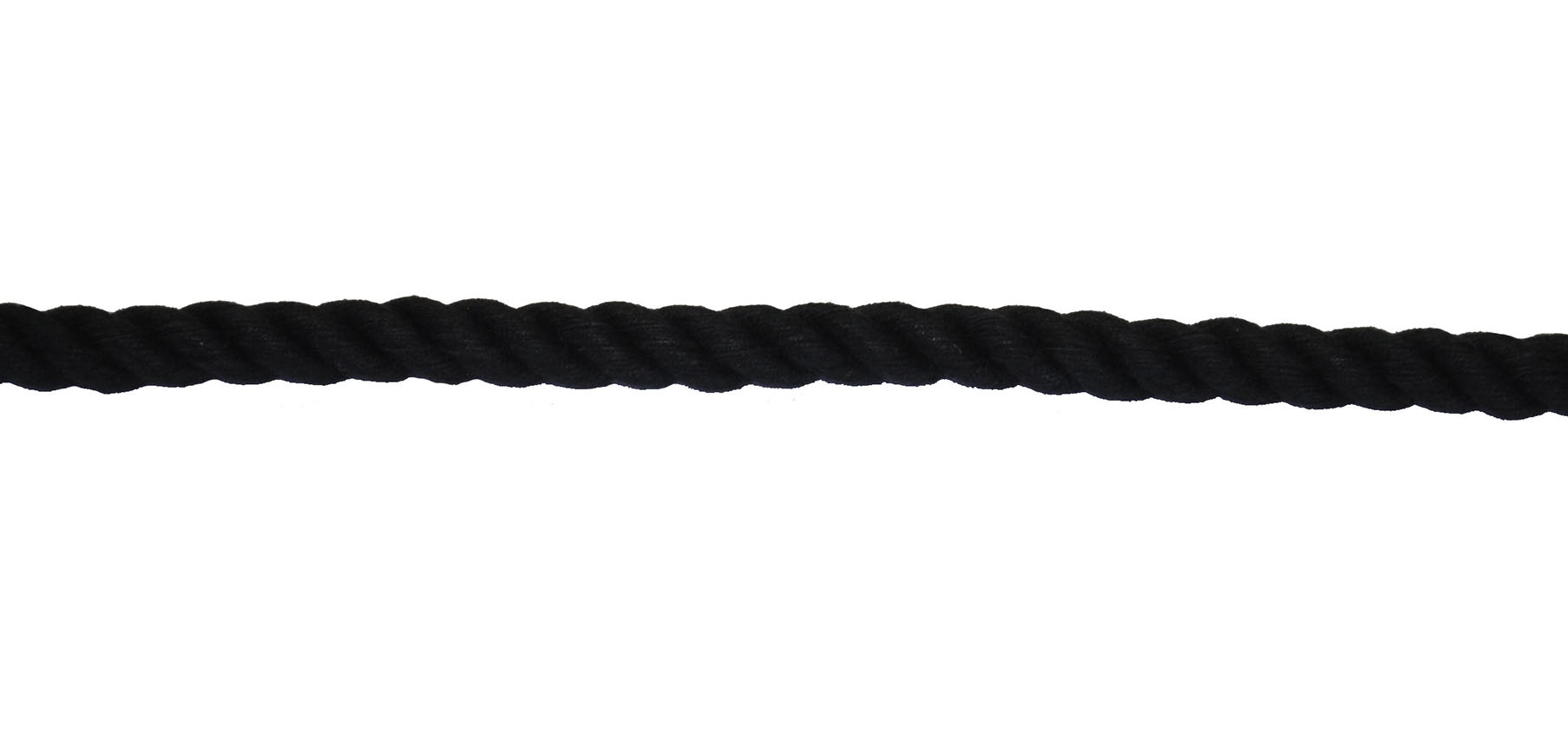 Dyed Black 8mm Cotton Rope