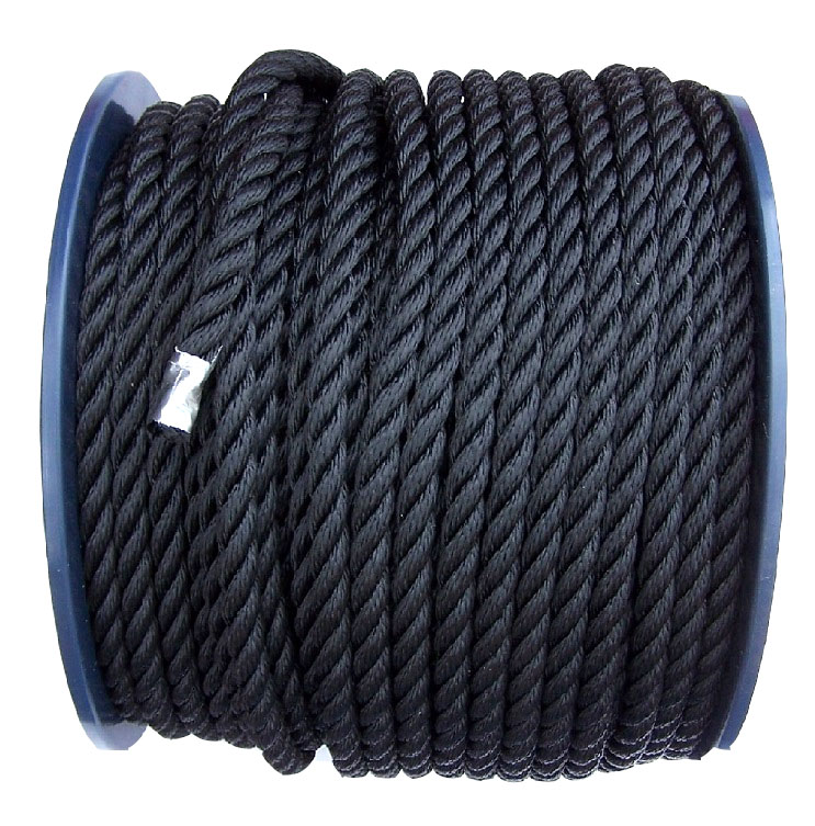 10mm Black Polyester Rope - Low Prices!
