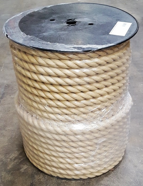 Hemp rope - 100m coils 